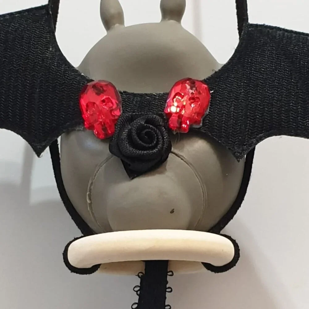 Totoro Gothic Bat Hanger Car Ornament Charm Wall Door Decor Halloween Accessory